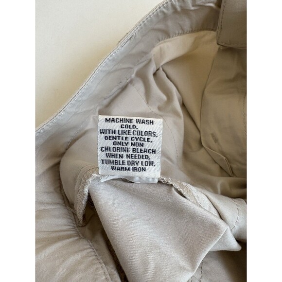 NWT Ladies Caffe Marrakech Tan Wide Leg Ankle Hi Waist Lightweight Pants Size 12 - Picture 5 of 8